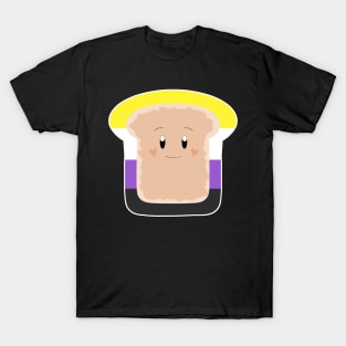 Non-binary Pride Toast T-Shirt